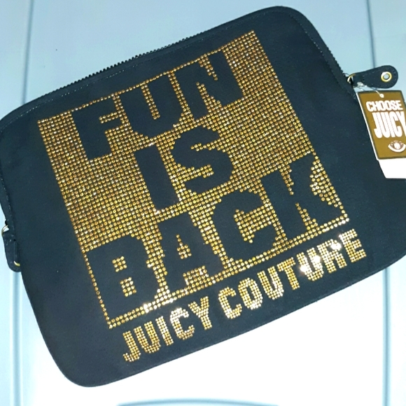 NWT Rare JUICY COUTURE Padded Laptop Sleeve - Picture 13 of 16
